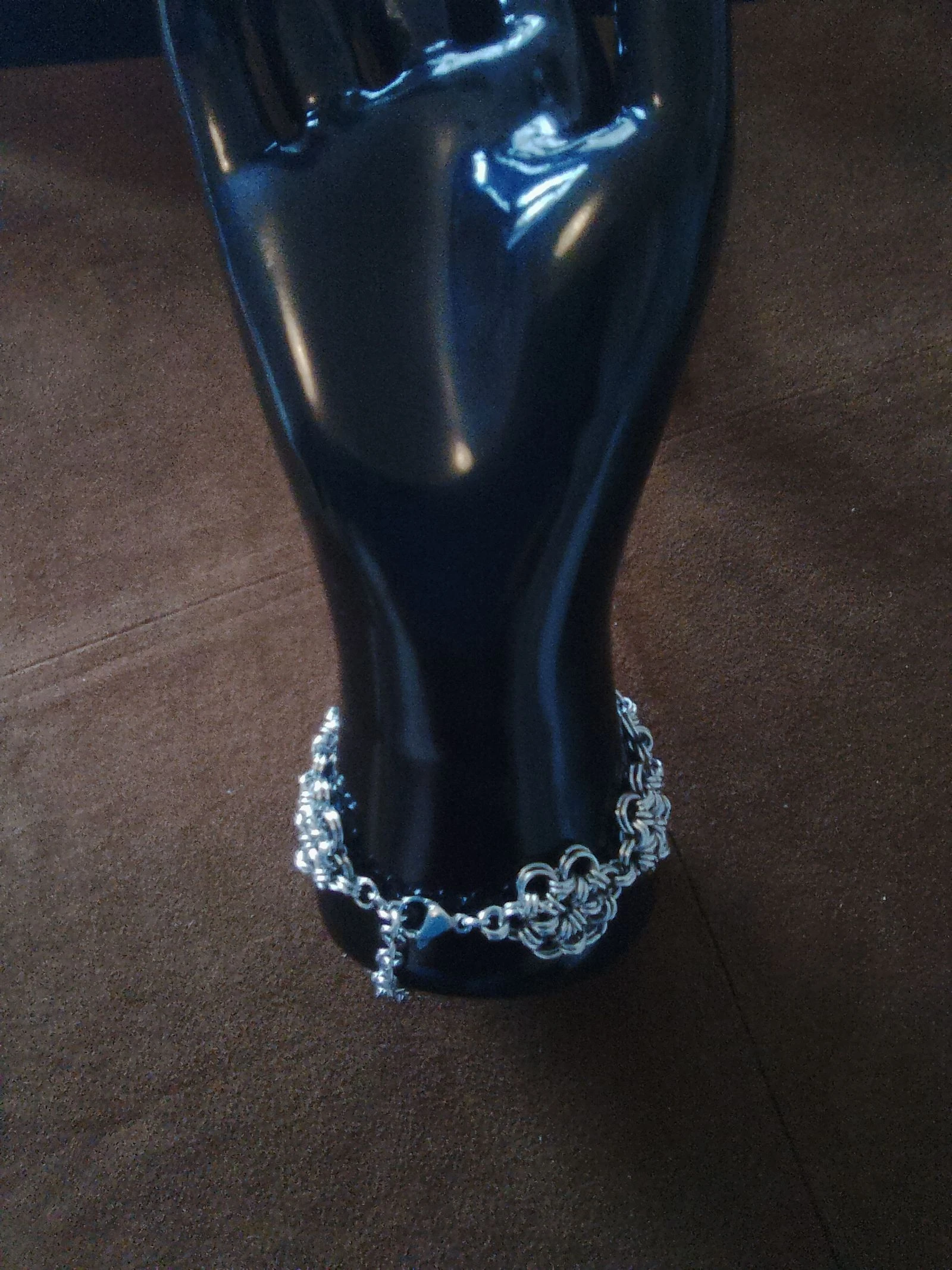 Brazalete de cadena "flores" estilo japonés goth – photo 4
